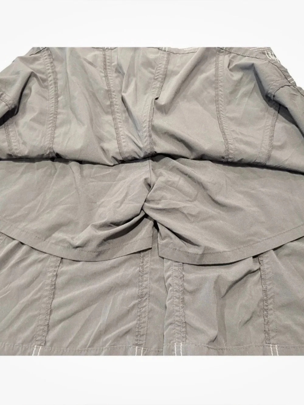 Athleta Whatever A-Line Skort in Charcoal Grey size 10